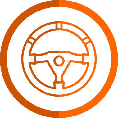 Direksiyon ikonu. vektör illüstrasyonu                  