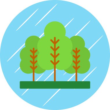 Ağaç simge vektör web ve mobil uygulaması tasarımı, ağaç logo kavramı için izole üzerinde beyaz arka plan