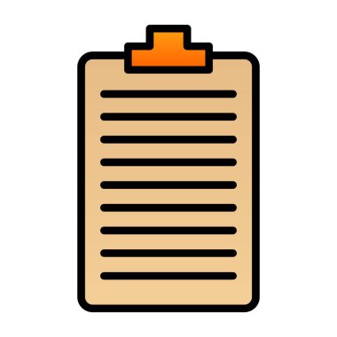 Pano simgesi, vektör illüstrasyonu basit tasarım