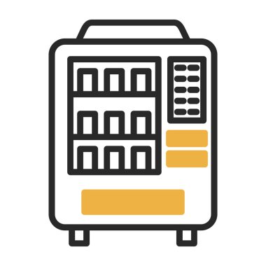 Otomat simgesi vektör illüstrasyon tasarımı