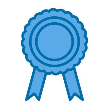 Madalya. Web simgesi basit illüstrasyon