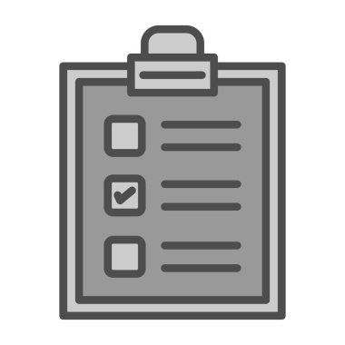 Pano simgesi, vektör illüstrasyonu basit tasarım