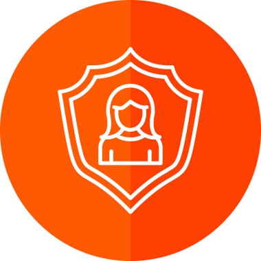 kalkan simgesi, vektör illüstrasyonu basit tasarım