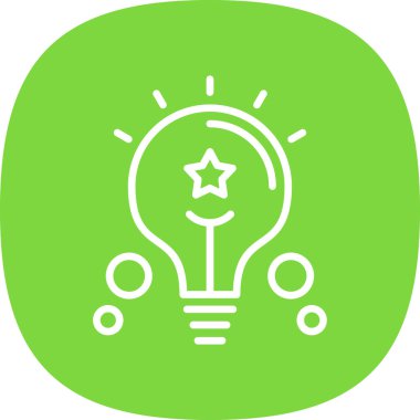 ampul simgesi, vektör