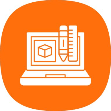 Seo simgesinin vektör illüstrasyonu