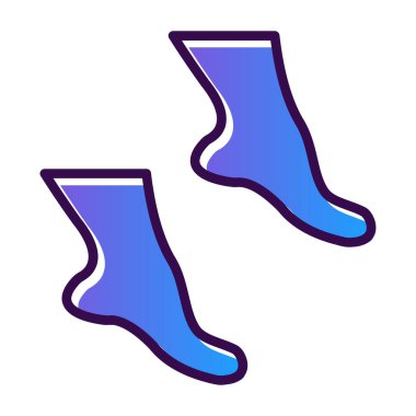 boot icon vector. thin line sign. isolated contour symbol illustration