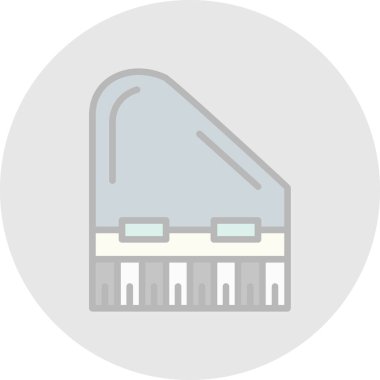 Fabrika renkli vektör simgesi