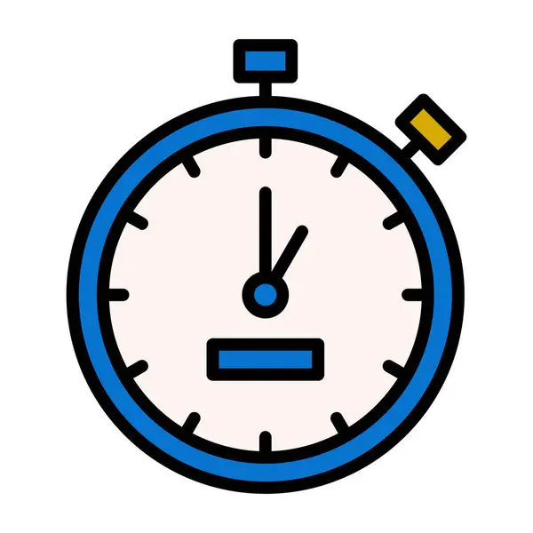 Kronometre simgesi çizimi 