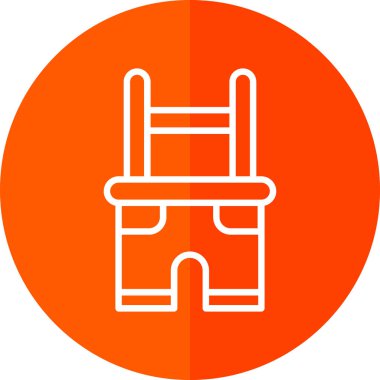 sandalye simgesi çizimi