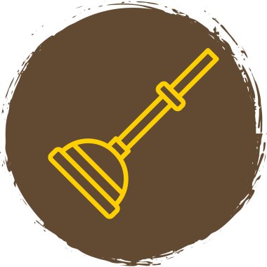 Kürek. Web simgesi basit tasarım