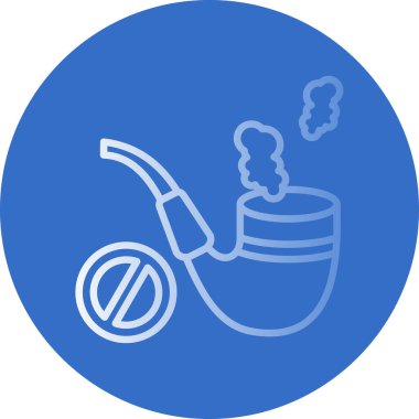 tüten boru simgesi, vektör illüstrasyonu basit tasarım