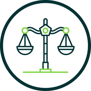 Eşitlik. Web simgesi basit illüstrasyon