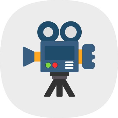 Web için sinema ikonu vektör simgesi