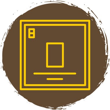 Vektör illüstrasyonu, simge ögesi arkaplanı