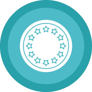 Yıldız. Web simgesi basit tasarım