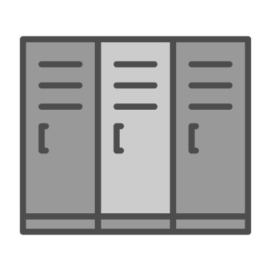 sunucu satırı simgesi, sunucu konsepti, sunucu sunucu sunucu sunucu sunucu sunucu konsepti, beyaz arkaplan üzerindeki doğrusal işaret, web ve mobil için sunucu simgesi