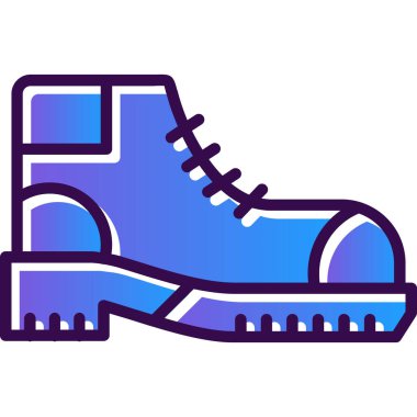 Yürüyüş çizimi simgesi, vektör illüstrasyonu