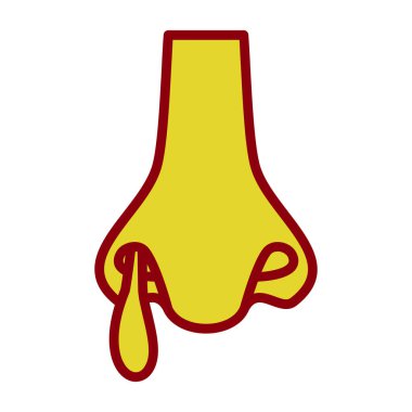 izole eldiven çizgi film vektör tasarımı