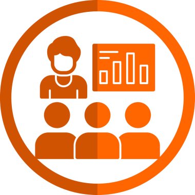 İş simgesinin vektör illüstrasyonu