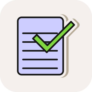 Listedeki işaretleri kontrol et. Basit resimleme