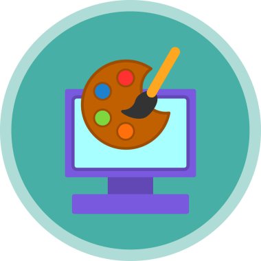 sanatçı fırça web simgesi