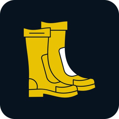 Welly bot simgesi, vektör illüstrasyon tasarımı