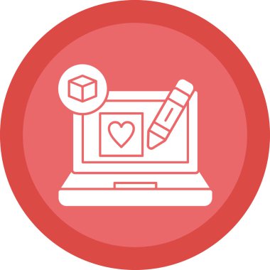 çevrimiçi alışveriş vektör çizgisi simgesi