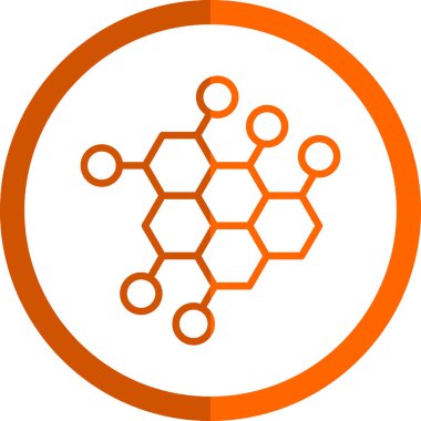 şebeke. Web simgesi basit illüstrasyon