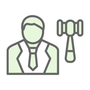 Tek izole edilmiş simgenin vektör illüstrasyonu.