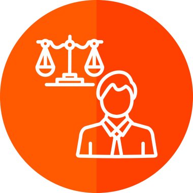 Pulları olan bir adamın vektör çizimi