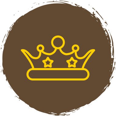 Kraliyet taç vektör illüstrasyon tasarımı