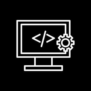 Web tasarım geliştirme simgesi 