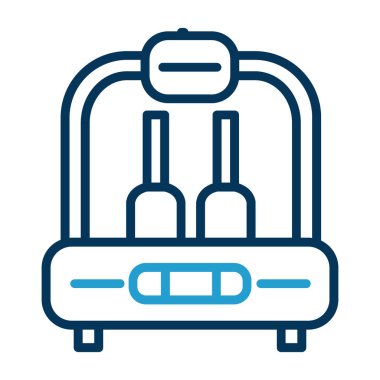 Klima simgesi vektör çizimi çizimi