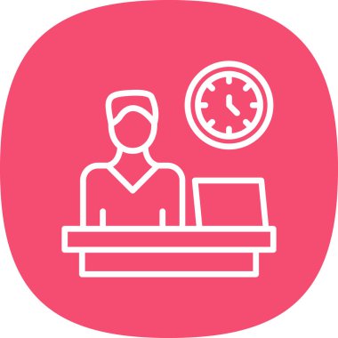 Kişisel ve kullanım için illüstrasyon simgesi...