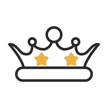 Kraliyet taç vektör illüstrasyon tasarımı