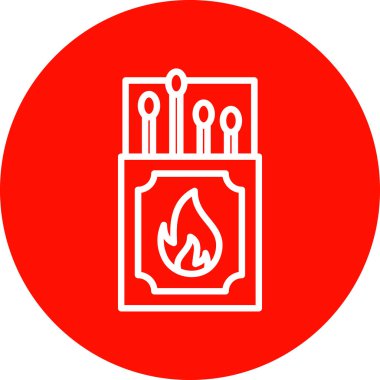 Özetlenmiş vektör illüstrasyonunu eşleştirir basit tasarım