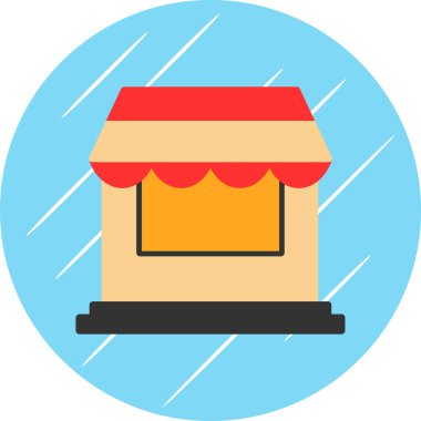 Basit depolama simgesi, vektör illüstrasyon tasarımı