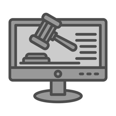 bilgisayar ekranı ve dizüstü bilgisayar vektör tasarımı