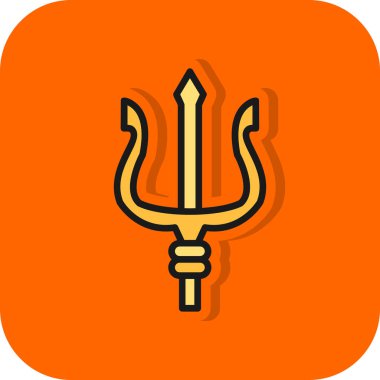 İllüstrasyon Hint bayrağı simgesi