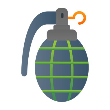 Bomba renkli vektör simgesi