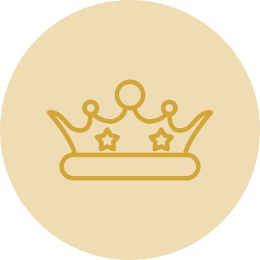 Kraliyet taç vektör illüstrasyon tasarımı