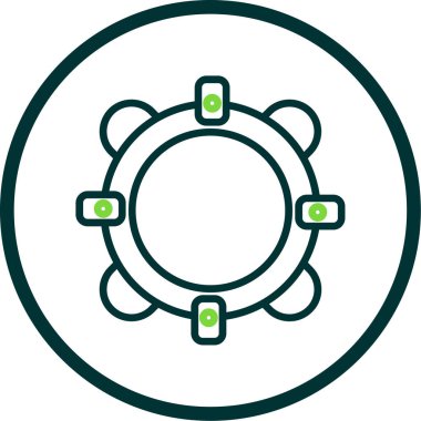 Hayat kurtarıcı. Web simgesi basit illüstrasyon