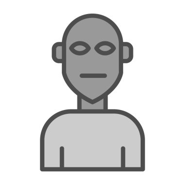 avatar simgesi vektör illüstrasyonu