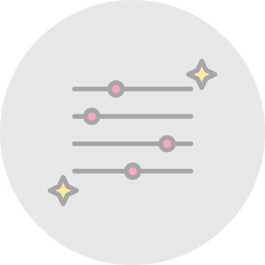 Güzellik simgesinin vektör illüstrasyonu