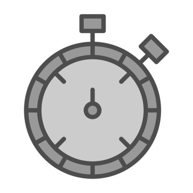 Kronometre simgesi çizimi 