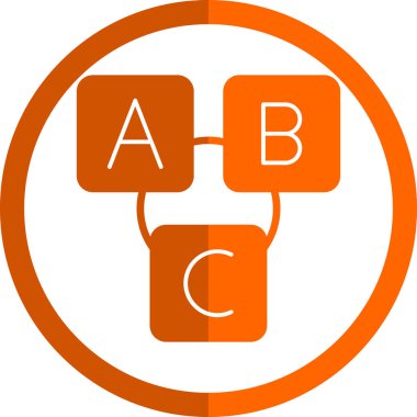 Cevap ver. Web simgesi basit illüstrasyon