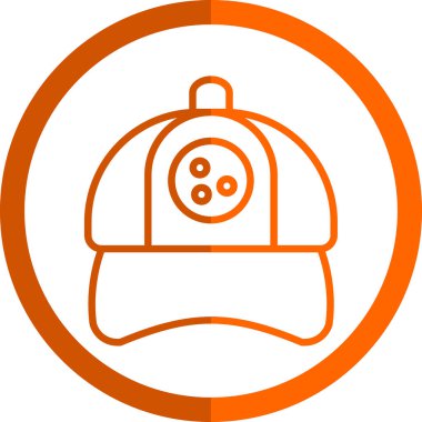 Beyzbol şapkası. Basit tasarım