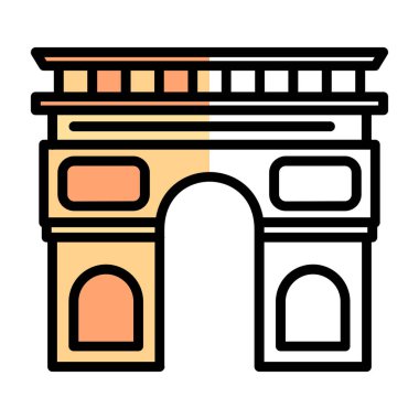 Kemer. Web simgesi basit illüstrasyon