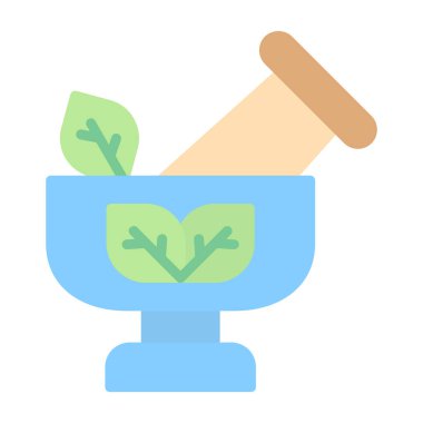 Havan ağı simgesi, vektör illüstrasyonu