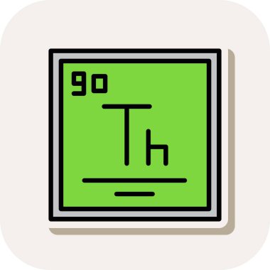 vektör karikatür kimyasal h harfi h